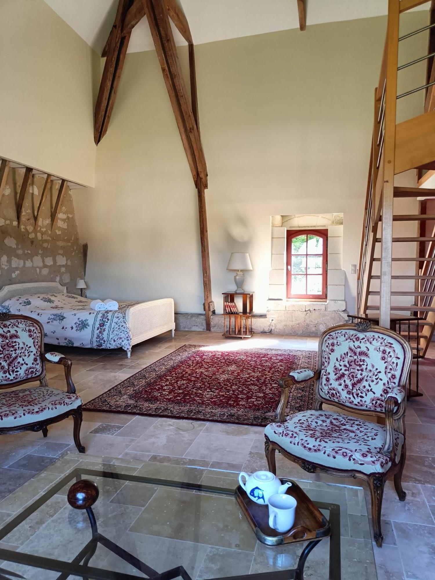 Chambres D'Hotes Au Chateau De Gizeux Exterior photo